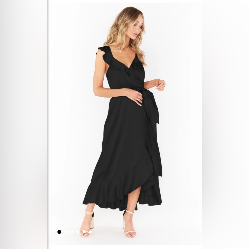 SHOW ME YOUR MUMU Samantha ruffle wrap dress